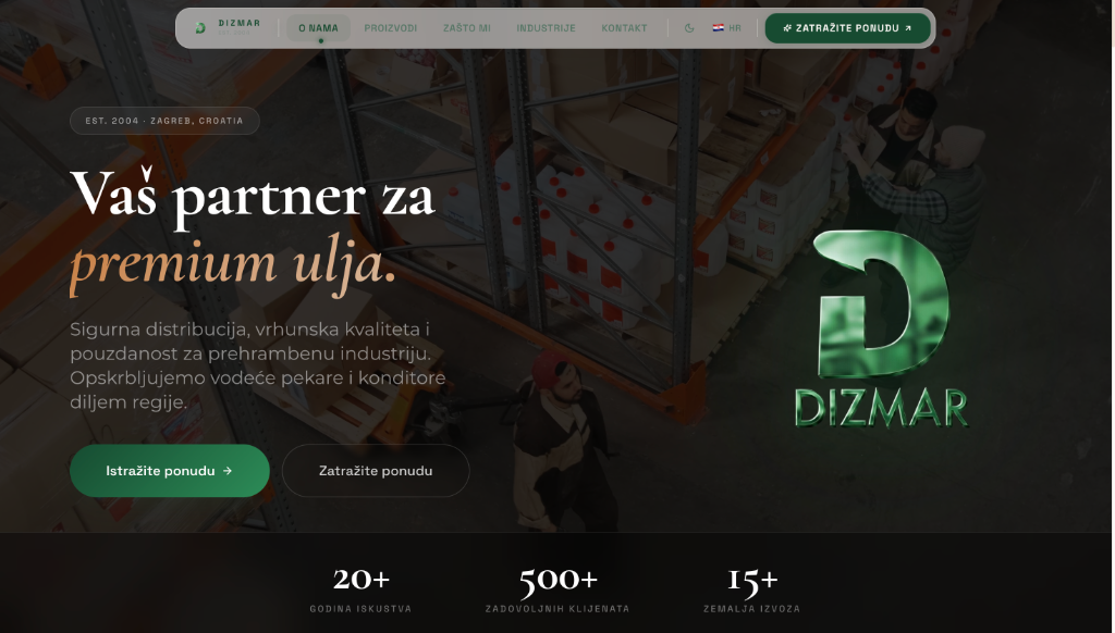 Dizmar live preview